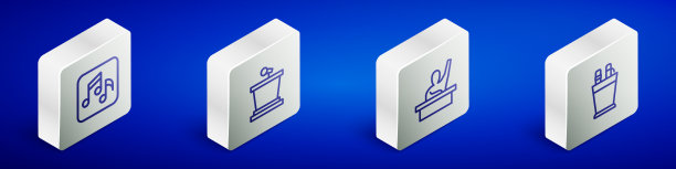 设置等距线音乐音符调台架图片下载