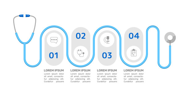 制作医生预约信息图设计模板图片下载
