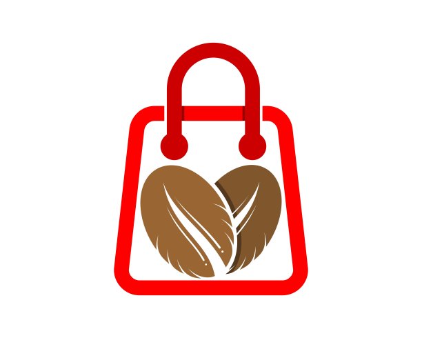 里面有咖啡豆的纸袋图片下载