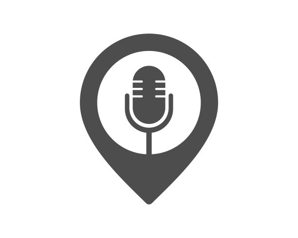 里面有麦克风的定位针图片下载