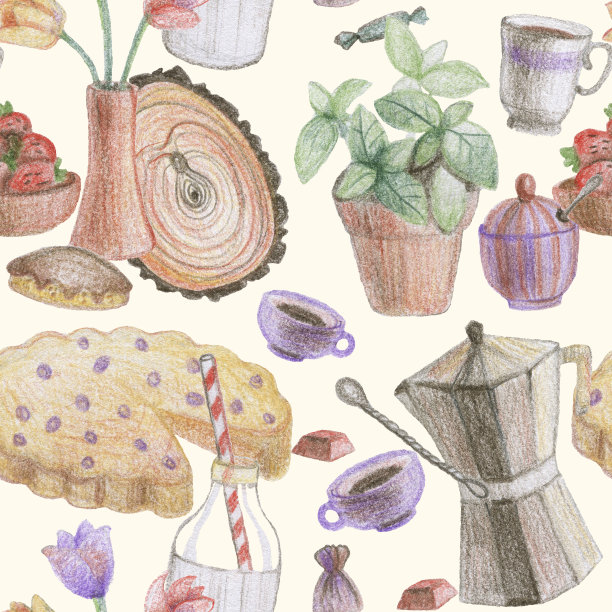 周末早晨-模式图片下载