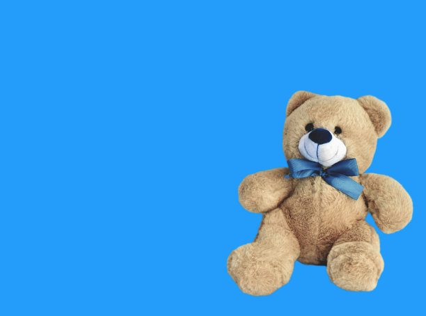 抽象的背景与风扇和泰迪熊图片下载