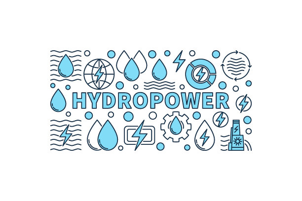 水电最小横幅图片下载