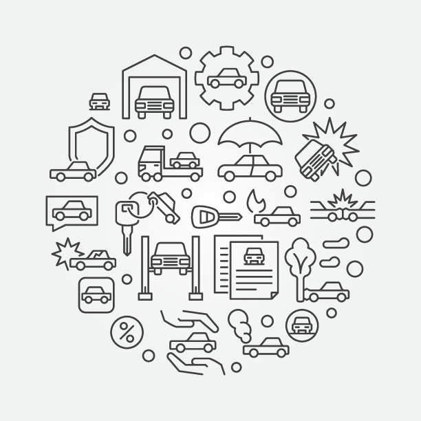 车辆保险大纲图图片下载