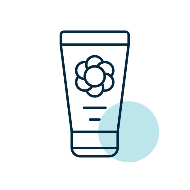 婴儿霜保湿矢量图标图片下载