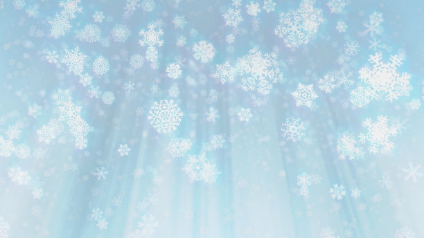 圣诞雪花。节日背景下大雪。银色，灰色，白色。图片下载