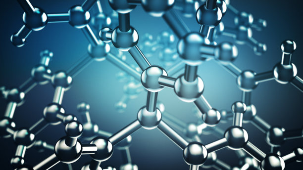 具有分子或原子方面的科学背景图片下载