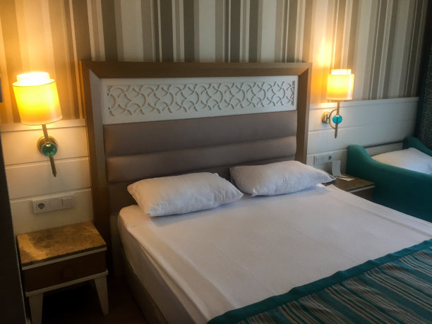 酒店卧室的内部图片下载