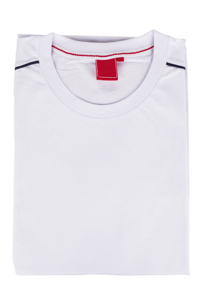 白色t恤隔离图片下载