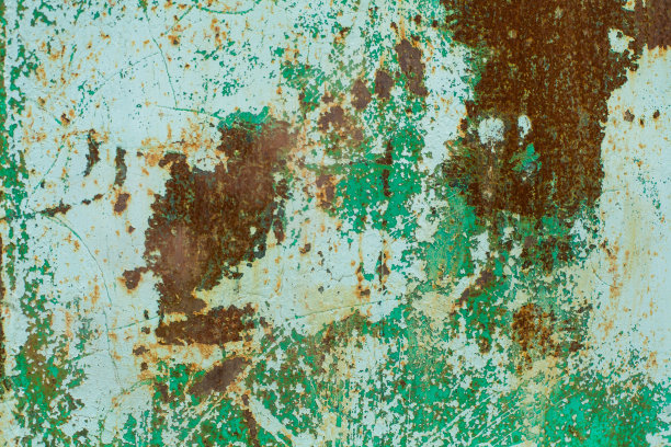 肮脏的金属旧的绿色背景图片下载