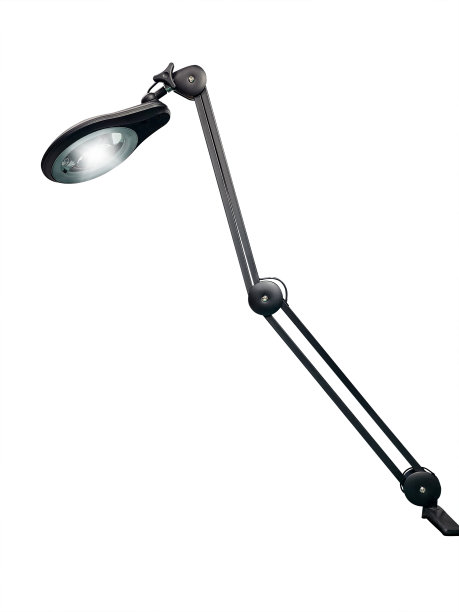 环形光显微镜隔离在白色背景。图片下载