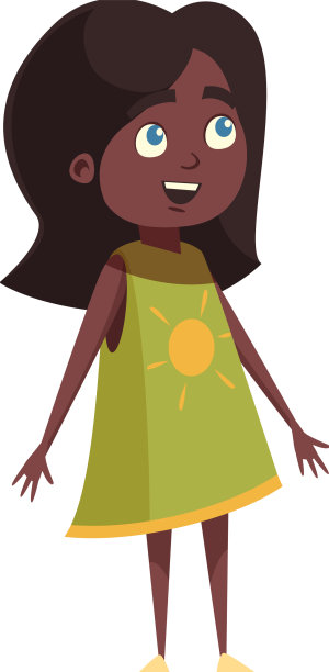 女孩的卡通图片下载