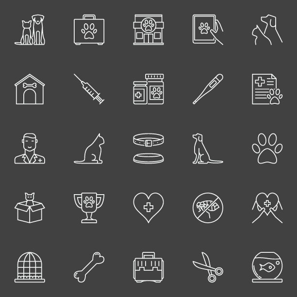 兽医诊所图标图片下载