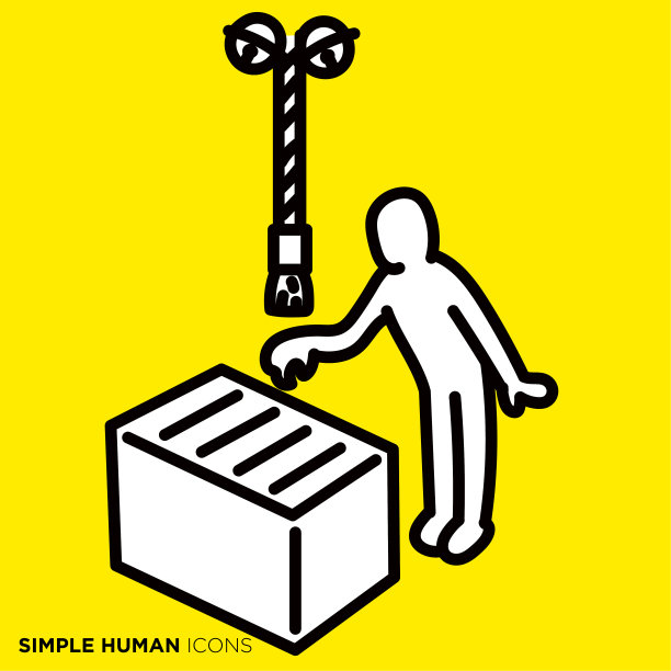 一个简单的人类图标系列“参观日本神社和寺庙的人”图片下载