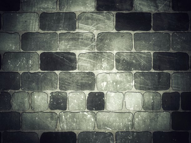 复古砖墙插图背景图片下载