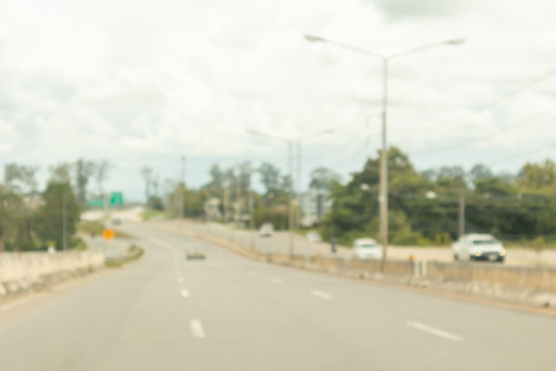 抽象的街道城市道路模糊的背景图片下载