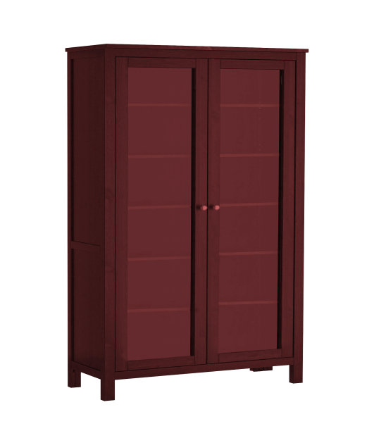 白色的木质橱柜图片下载