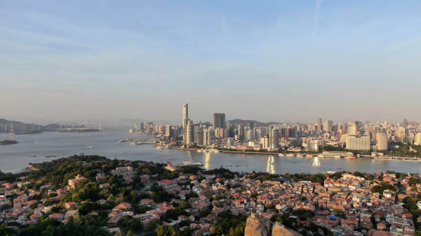 福建厦门水边城图片下载