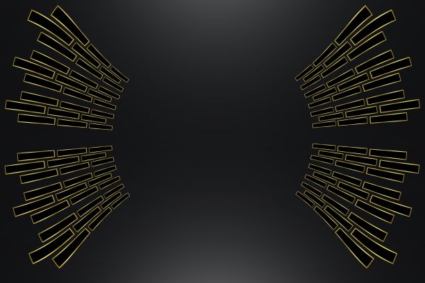 灰色背景与黑色和金色线条，中间有文案空间图片下载