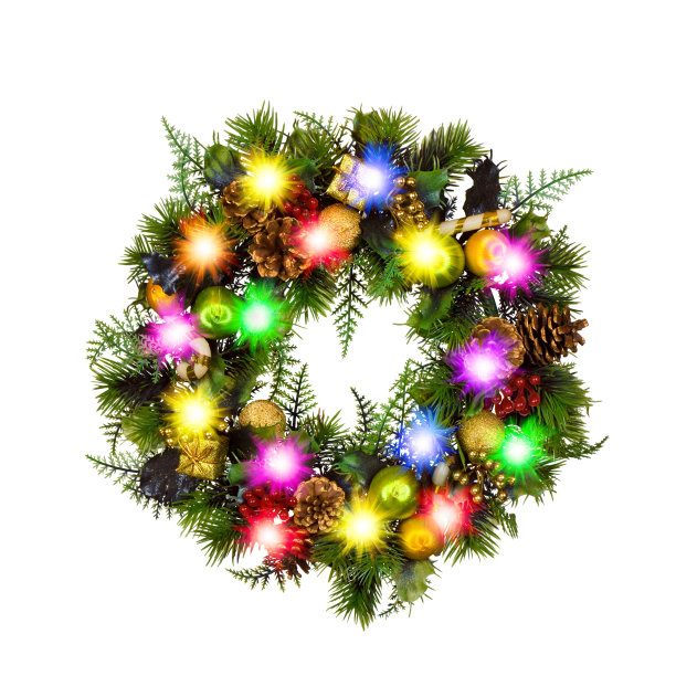 圣诞花环图片下载