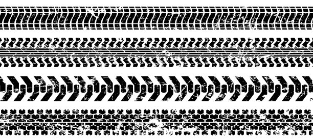 用轮胎印做的框架图片下载