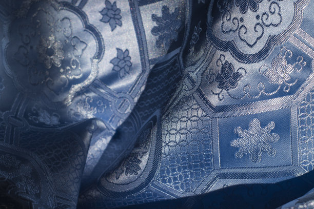 蒙古丝绸织物全框架图片下载