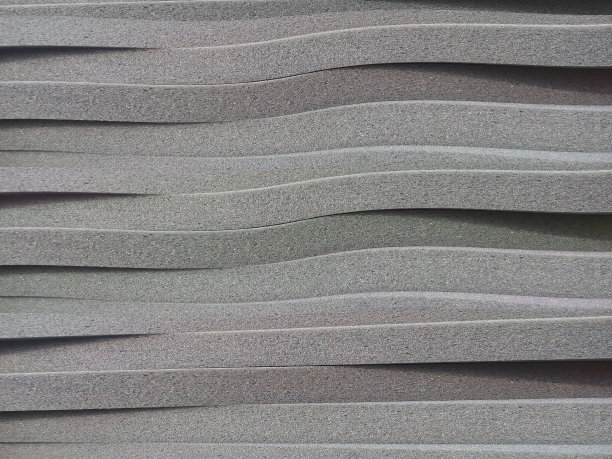 一堆薄薄的灰色海绵泡沫图片下载