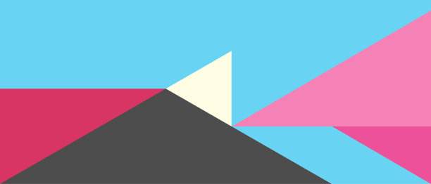 现代抽象封面集，简约封面设计。彩色几何背景图片下载