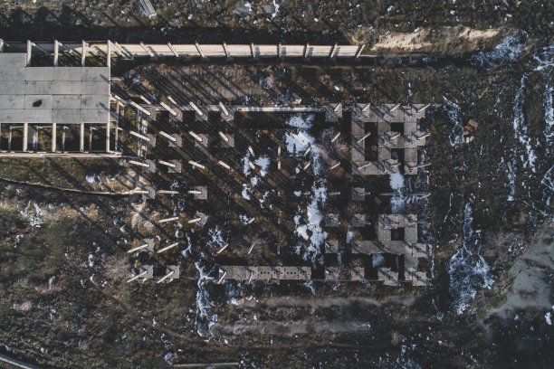 破旧的建筑物图片下载