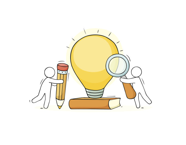 经营理念与人和灯泡图片下载