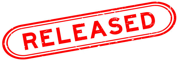 垃圾红释放字橡胶印章印章上图片下载