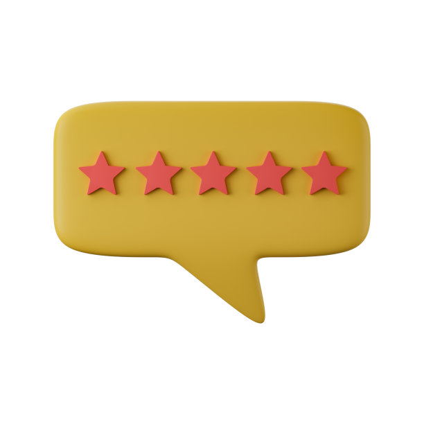 气泡评级五星为最佳优质服务评级为满意3d插画。3d 5星的质量客户评级反馈概念从客户员工，产品评审。图片下载