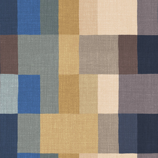 地毯无缝纹理与矩形图案，民族面料，垃圾背景，波西米亚风格的图案，3d插图图片下载