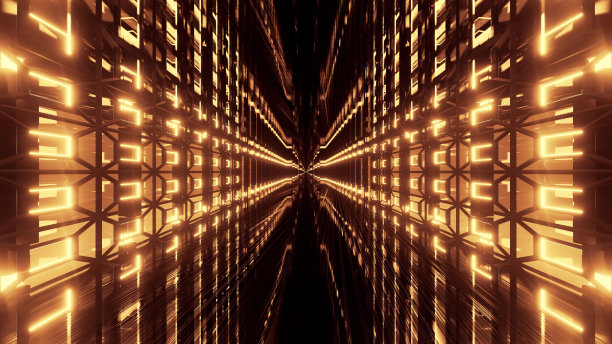 未来的3D插画背景壁纸图片下载