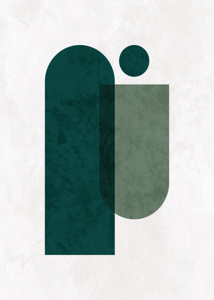 几何形状和彩色纹理的抽象艺术。图片下载