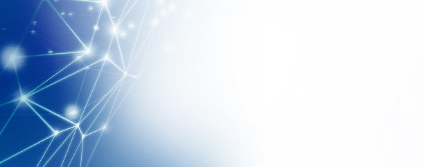 全景抽象点与三角形连接的背景图片下载