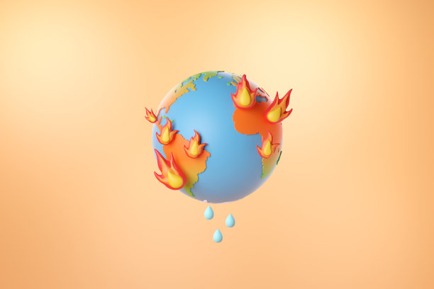 气候变化野火图片下载