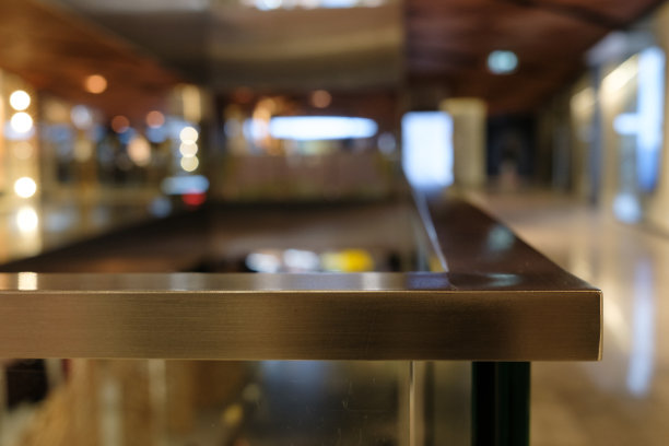 金属扶手。图片下载