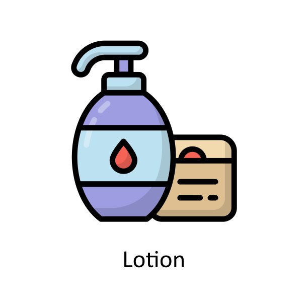 洗剂矢量填充轮廓图标设计插图。清洁标志在白色背景EPS 10文件图片下载