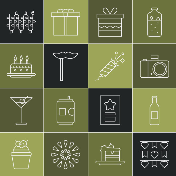 用啤酒瓶装饰狂欢节花环图片下载