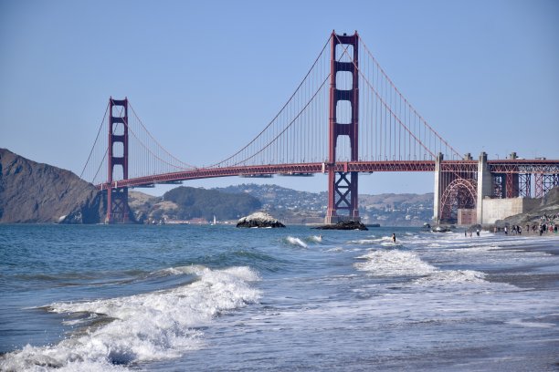 旧金山城市和道路图片下载