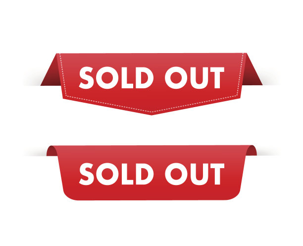 标签、徽章已售罄。商店现在。矢量股票插图。图片下载