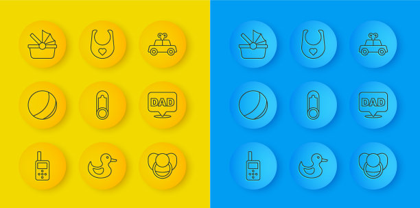 设置线路婴儿监视器对讲机沙滩球图片下载