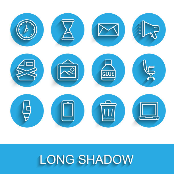 设线，记号笔，手机，时钟，垃圾图片下载