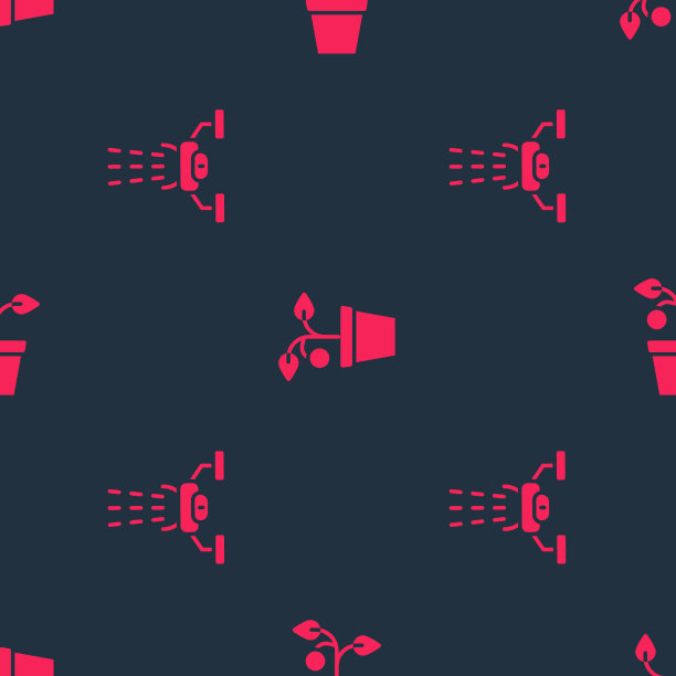 设置智能农场与无人机和种植在花盆上图片下载