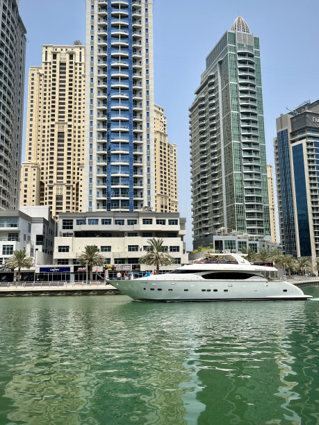 迪拜码头风光图片下载