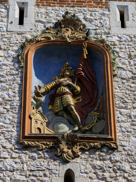 圣弗洛里安门，克拉科夫，波兰图片下载