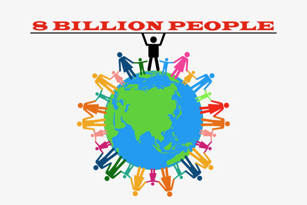 世界人口将达到80亿图片下载