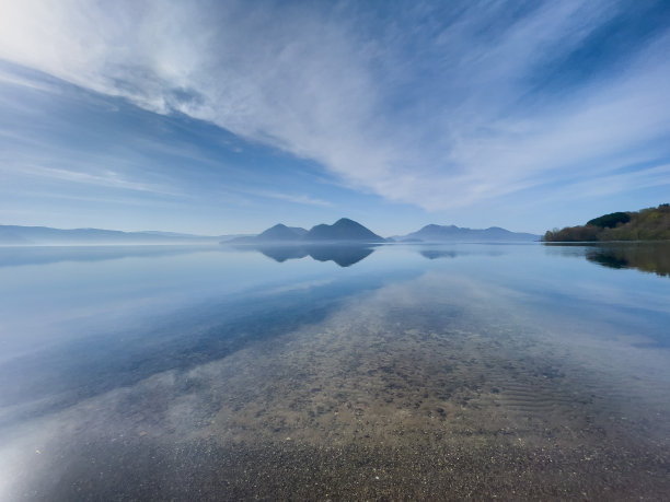 早春的托雅湖图片下载