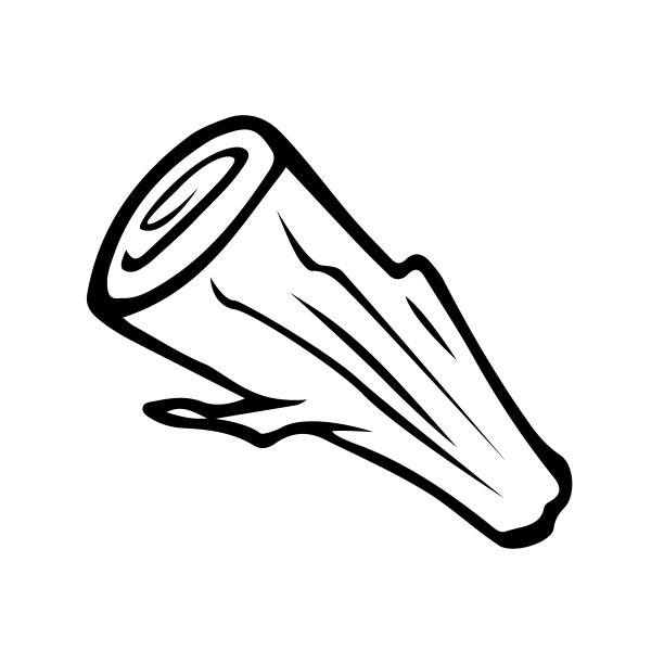 一块木头涂鸦图片下载